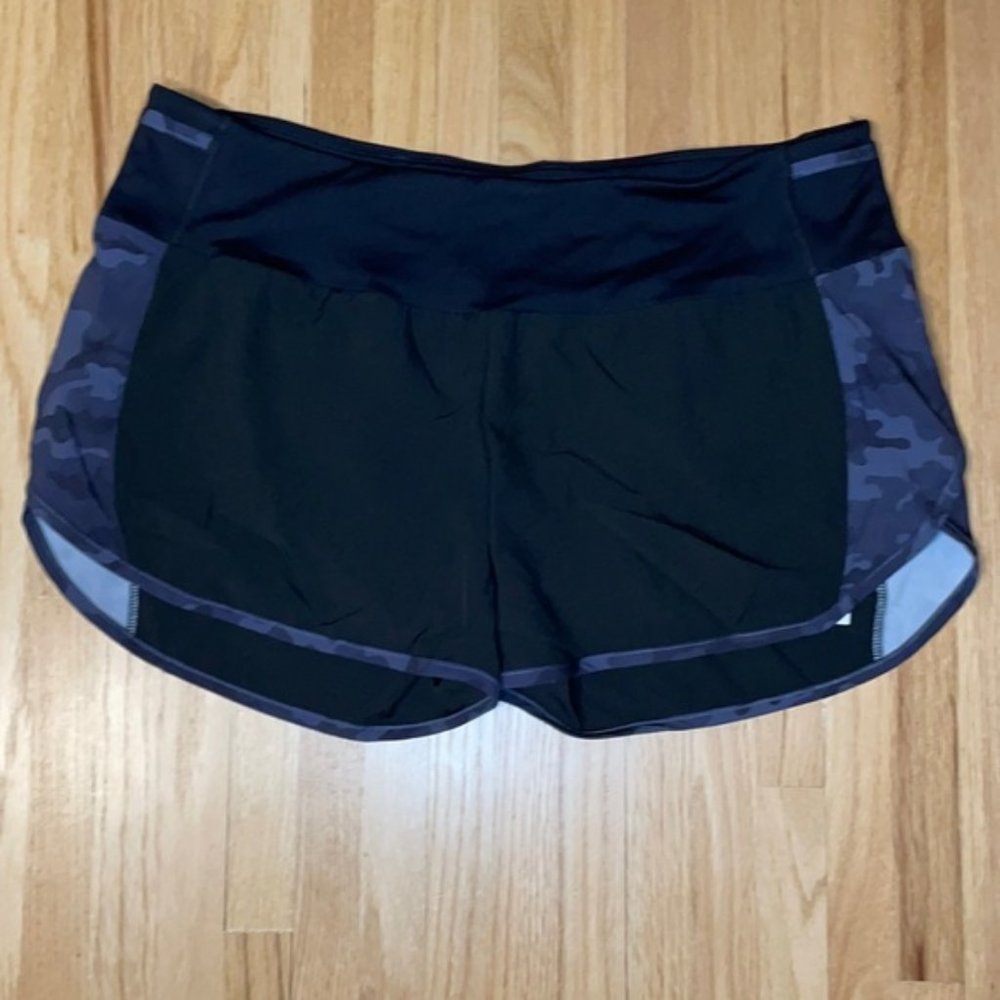 Zyia Black & Camo 5 Star Shorts I 2XL - Picture 2 of 5